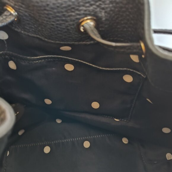 Kate Spade Black Leather Bucket Bag - Picture 7 of 7